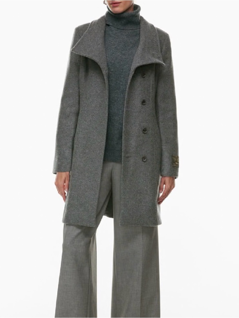 [Brand New] Aritzia Babaton Connor Coat in Light Gray
